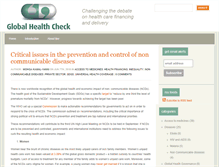 Tablet Screenshot of globalhealthcheck.org